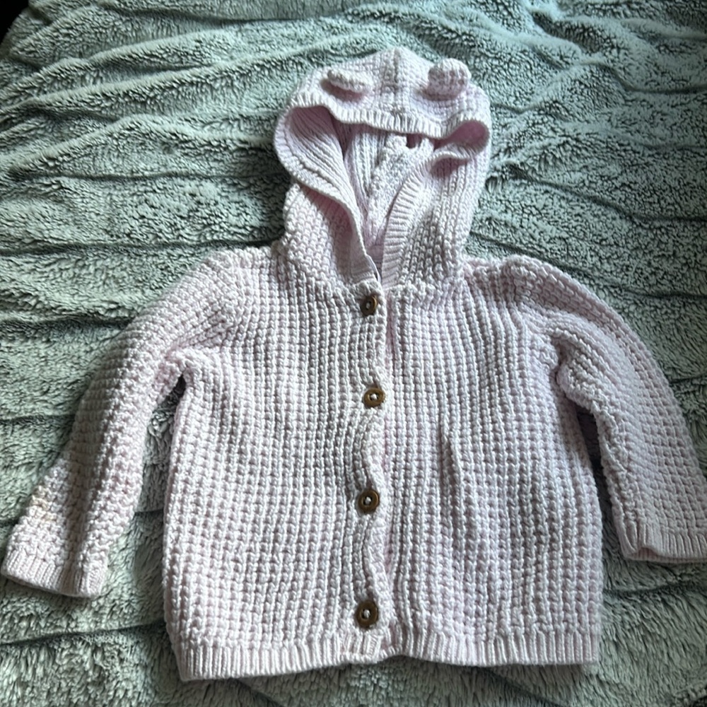 Carters baby hooded cardigan